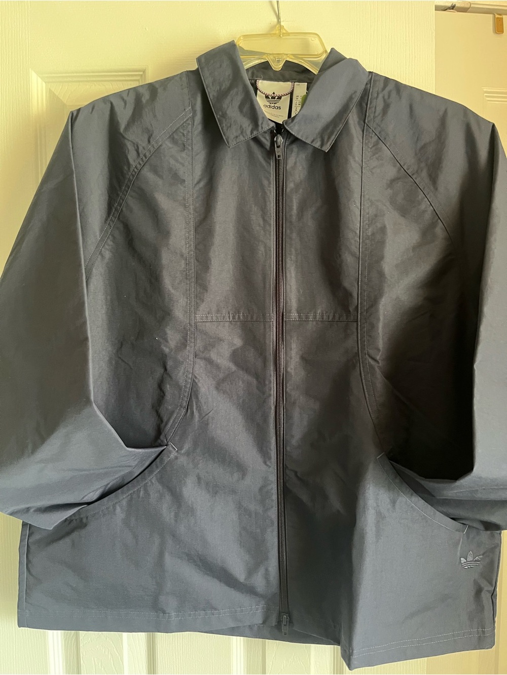Adidas’s Coach Jacket in Deep Blue